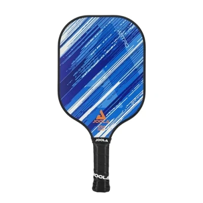 Immagine di JOOLA Racchetta da Pickleball Astro 12, con Superficie in Fibra di Vetro, Nucleo Polimero e Certificazione USAPA Ideale per Principianti Giocatori Occasionali, Blu, 38 x 20 cm
