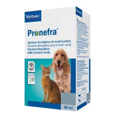 Immagine di Virbac Pronefra Mangime complementare dietetico per piccoli animali, confezione da 1 (1 x 60 ml)