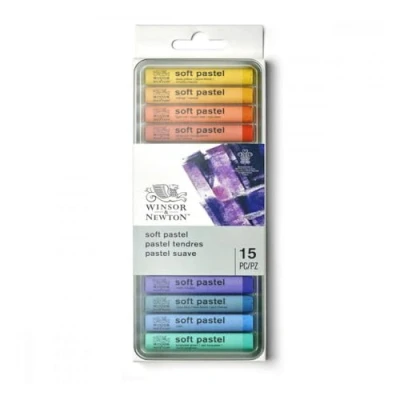 Immagine di Winsor &amp; Newton Pastelli Teneri Set 15 Pastelli, Multicolore