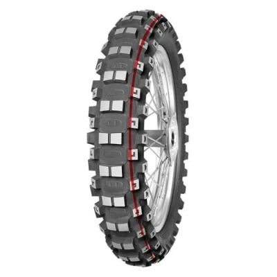 Immagine di Pneumatico fuoristrada MITAS TERRA FORCE MX MH medium hard red 110/100 18 TT 64M