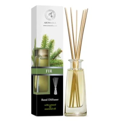 Immagine di Diffusore Abete 100ml con Olio Essenziale di Aromi Fragranza Intensa e Duratura a Lamella Aromaterapia per Casa Ufficio