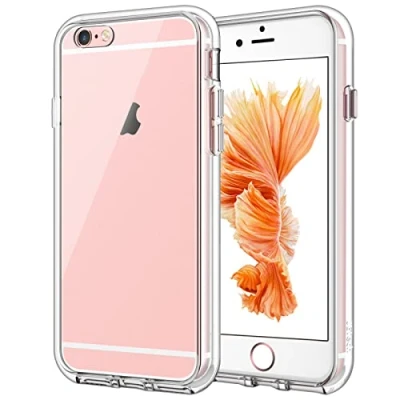 Immagine di JETech Cover Compatibile iPhone 6/6s, Custodia con Paraurti Assorbimento degli Urti e Anti Graffio, Trasparente HD Chiaro 4.7 pollici