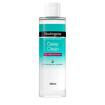 Immagine di Neutrogena Skin Detox 3 in 1 acqua micellare, pulizia delicata del viso con effetto triplo, 400 ML