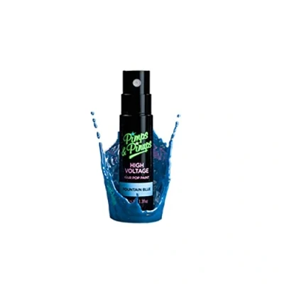 Immagine di Vernice spray per capelli, 40 ml, 6 colori, carnevale, Halloween, colore (blu)