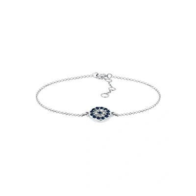 Immagine di Elli Bracciale Donne con simbolo del malocchio e cristalli in argento sterlino 925