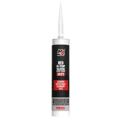 Immagine di MA PROFESSIONAL 20 A35 Sostanza sigillante Tubo Silicone 290 sempre elastico, resistente all&#039;olio Rosso