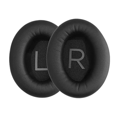 Immagine di kwmobile 2X Cuscinetto Cuffie Compatibile con Bose QuietComfort 45 / QC45 Pad Cuscinetti Ricambio Over Ear Simil Pelle Nero
