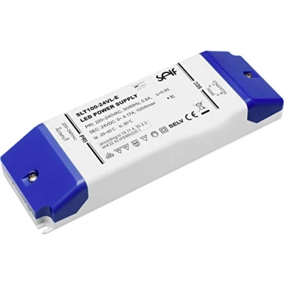 Immagine di Self Electronics SLT100 12VL E Trasformatore per LED Tensione costante 100 W 0 8.33 A 12 V/DC non dimmerabile, adatto mobili, Protezione sovraccarico 1