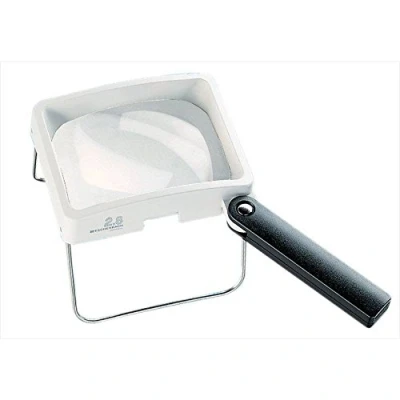 Immagine di lente di ingrandimento asferica combiPLUS [Eschenbach 2032] Può essere usato come d&#039;ingrandimento manuale o in piedi, Dimensioni Lente: 100 x 75 mm, Ingrandimento: 2,8x, Diottria: 7