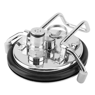 Immagine di Carbonation Keg Coperchio Cornelius Stile Homebrew Barile di Birra Copertura carbonizzata con 0,5 Micron Diffusione Pietra Casa Brewed Strumenti