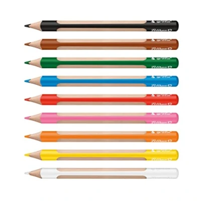 Immagine di Pelikan matite colorate griffix ergonomiche / 9 colori