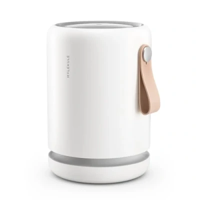 Immagine di Molekule Air Mini+ Purificatore per Camere e Uffici fino a 25m² Filtro PECO, Alexa, Elimina Allergeni, Batteri, Virus, Fumo, Muffa, VOC, Modalità Auto, Sensore Qualità Aria
