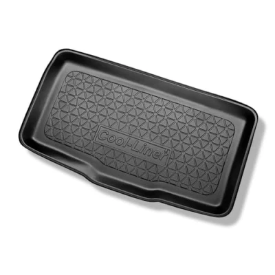 Immagine di Mossa Vasca Baule Compatibile con Fiat Panda III Hatchback (03.2012 ) Tappetino per Bagagliaio Tappeto Auto C