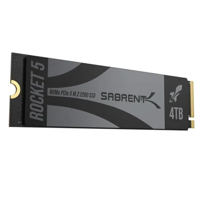Immagine di Sabrent SSD Interno Rocket 5 [4TB] M.2 PCIe GEN 14GB/s X4 NVMe (SB RKT5 4TB)