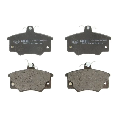 Immagine di ABE C1D000ABE Kit pastiglie freno Assale anteriore Con contatto segnalazione usura FIAT: Punto II Hatchback, Panda I Hatchback