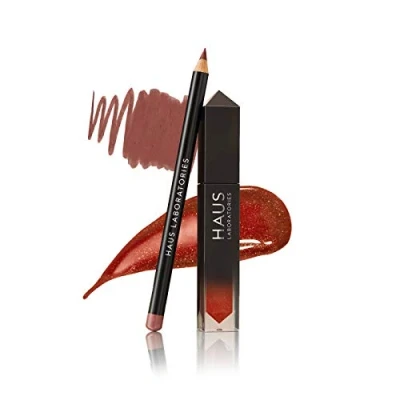 Immagine di HAUS LABORATORIES By Lady Gaga: LIP SYNC set Duo lucidalabbra e matita per le labbra a lunga tenuta. Dal colore più brillante quello opaco. Disponibile in 6 colori. Prezioso di 2 pezzi