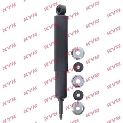 Immagine di KYB Premium 445031 Ammortizzatore Assale anteriore Pressione olio telescopico Occhiello superiore, Spina inferiore