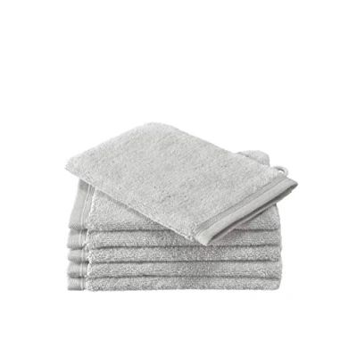 Immagine di De Witte Lietaer Contessa Luxe Set di 6 strofinacci in cotone, 16 x 22 cm, colore: Grigio chiaro