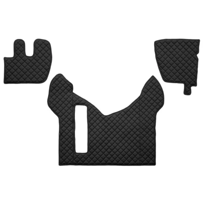 Immagine di F CORE FL07 BLACK Set tappetino Finta pelle anteriore 3 nero