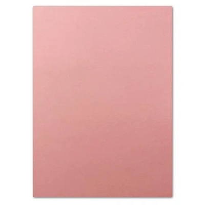 Immagine di FarbenFroh by GUSTAV NEUSER 50 fogli di cartoncino, formato DIN A5, 240 g/m², 14,8 x 21 cm, per fai da te e bricolage, colore: rosa antico