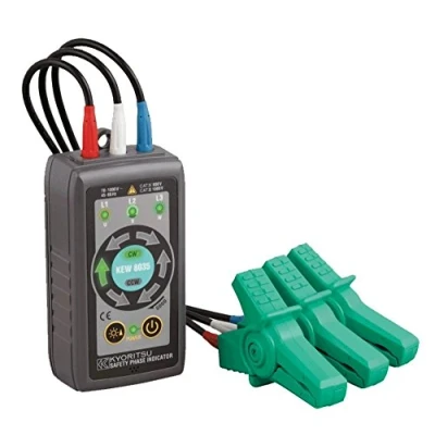 Immagine di Kyoritsu KEW 8035 Tester di fase e del campo rotante CAT III 1000 V, IV 600 V LCD