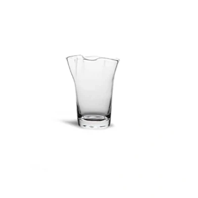 Immagine di Sagaform Viva 5018374 Vaso piccolo in vetro soffiato a bocca, colore: trasparente, dimensioni: 12,5 x 12 14,5 cm