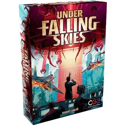 Immagine di Czech Games Edition, Under Falling Skies, Board Game, 1+ Players, Ages 12+, 20 to 40 Minutes Playing Time