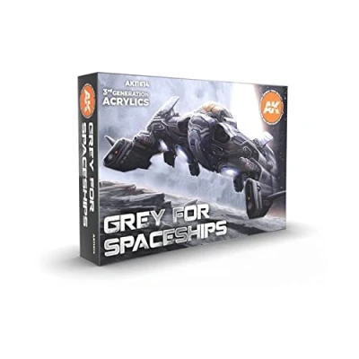 Immagine di AK11614 AK Interactive 3rd Gen Set: Grey for Spaceship Set 8x17ml