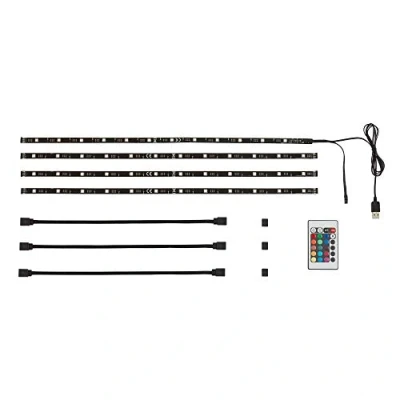 Immagine di BRILONER Leuchten Striscia LED bianca, rgb cambiacolore, dimmerabile, da interni, per 32 78 pollici, lampadine integrate, 50 x 0.3 10 cm (L A P)