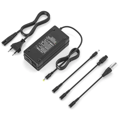 Immagine di Caricatore Monopattino Elettrico per Kugoo M4/M4 Pro, 54.6V 2A Batteria Caricabatterie Hoverboard Gotrax G2 G3 G4, Evercross H5, Hitway H5/H5 UrbanGlide E Cross Pro Scooter