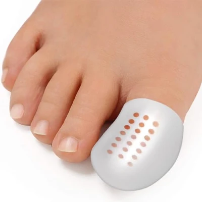 Immagine di 16 Pezzi Protezione alluce, Copri alluce silicone proteggi Per uomo e donna, vesciche, unghie mancanti o incarnite