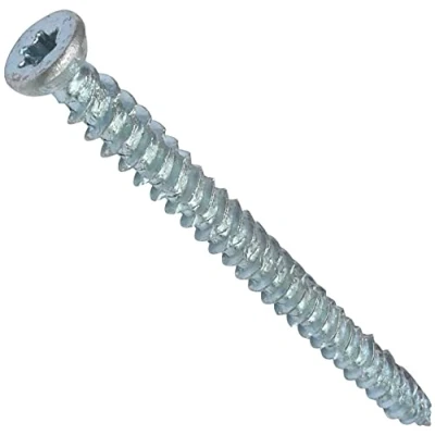 Immagine di AERZETIX Set di 50 viti ancoraggio diretto per calcestruzzo Ø7.5x92mm testa fresata conica con impronta a stella T30 fissaggio senza tasselli C48384