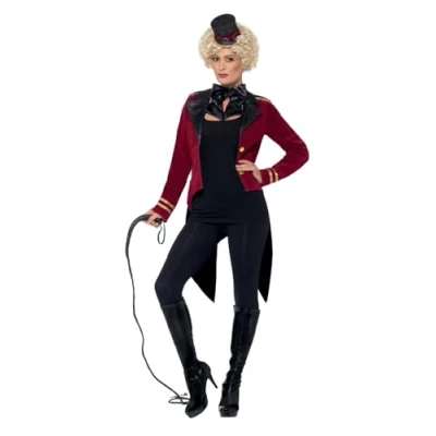 Immagine di SMIFFYS Costume Signore degli Anelli, rosso, con giacca, colletto e mini cilindro