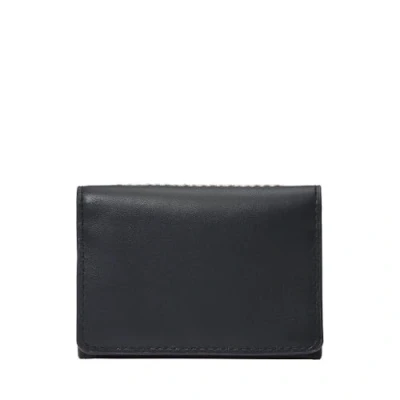 Immagine di Fossil Westover Portafoglio/cartellino in pelle o poliestere per uomo, 10.16 cm L x 1.27 W 6.99 H, Nero opaco