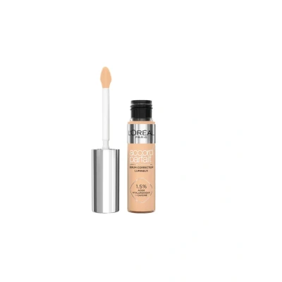 Immagine di L&#039;Oréal Paris Correttore in Siero Liquido, Formula con Acido Ialuronico e Caffeina, Idratazione 24H, Finish Luminoso, Accord Parfait, Tonalità: 6.5N Neutra, 11 ml