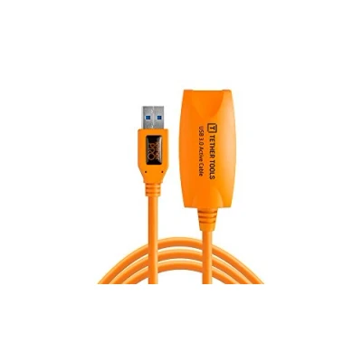 Immagine di Tether Tools Cavo USB 3.2 Gen1 (USB 3.0) Spina A, Presa A 5.00 m Arancione CU3017