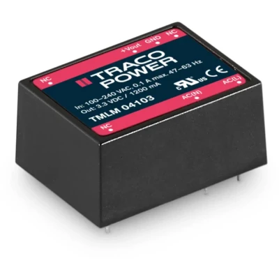 Immagine di TracoPower TMLM 04112 Alimentatore da circuito stampato AC / DC 12 V/DC 0.333 A 4 W