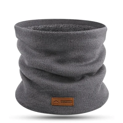 Immagine di FORVEVO Sciarpa Invernale Uomo Donna, Scaldacollo Pile Con Fodera In Pile, Scalda Collo Termico, Adatto per Freddo, Ideale Attività All&#039;Aperto, Picnic e Ciclismo(Grigio Chiaro)