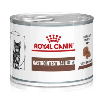 Immagine di Royal Canin Feline Gastrointestinal Kitten Ultra Soft Mousse Veterinary gatto Set %: 48 x 195 g