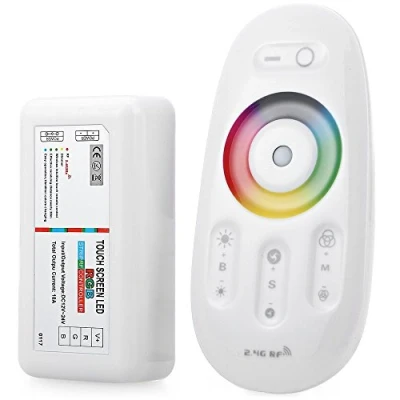 Immagine di MASUNN Dc12 24V RGB LED Controller 2.4 G Touch Screen Telecomando RF per Illuminazione Strip