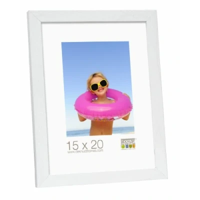Immagine di Deknudt Frames S44CF1 40.0X60.0 Portafoto Basic in Legno e MDF, 40 x 60 cm, Colore: Bianco