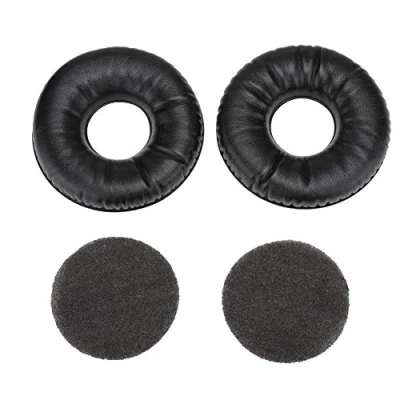 Immagine di cuscinetti auricolari per cuffie, 2 in cotone + pezzi di spugna, ricambio AKG K121 K121S K141 MK II K142