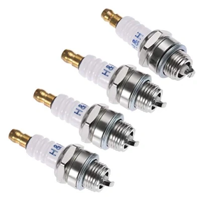 Immagine di DRELD 4 candele L7T, di accensione per motore a 2 tempi, accessorio ricambio motosega, decespugliatore, tosaerba, decespugliatore da giardino