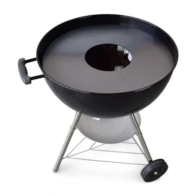 Immagine di Grillrost.com Piastra di cottura originale 80 &amp; 100 cm e accessori per braciere barbecue a sfera