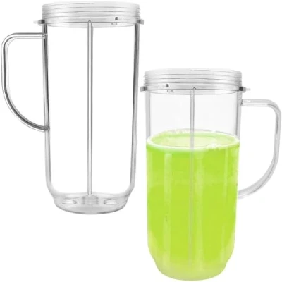 Immagine di Tazza di Ricambio per Frullatore compatibili con Magic Bullet Blender 200 Watt, Pezzo della Tazza, Frullatori Parte Spremiagrumi Accessori Sostituzione