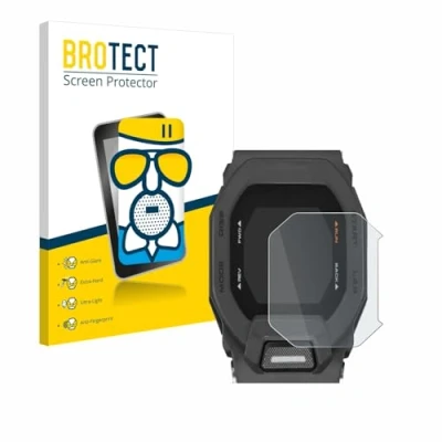 Immagine di brotect Pellicola Vetro Opaca per Casio G Shock GBD 200 Protezione Schermo [Anti Riflesso, Durezza 9H]