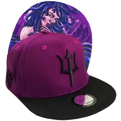 Immagine di Capiche Snapback Baseballone SIZE Cappellino, Uomo, Taglia: One Size, Dark purple/purple/nude