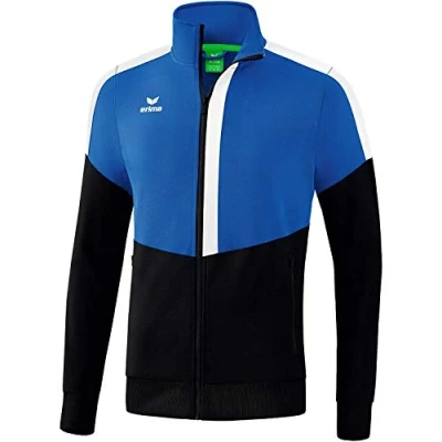 Immagine di Erima Squad Worker, Giacca da Allenamento Uomo, Multicolore (New Royal/Nero/Bianco), 3XL