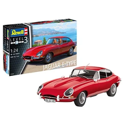Immagine di Automodello in kit da costruire Revell 07668 Jaguar E Type Coupé 1:24