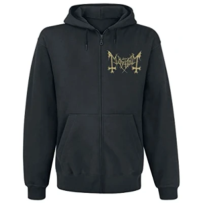 Immagine di Mayhem Daemon Uomo Felpa Jogging Nero L 80% Cotone, 20% Poliestere Regular